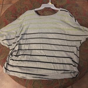 Gray stripped shirt